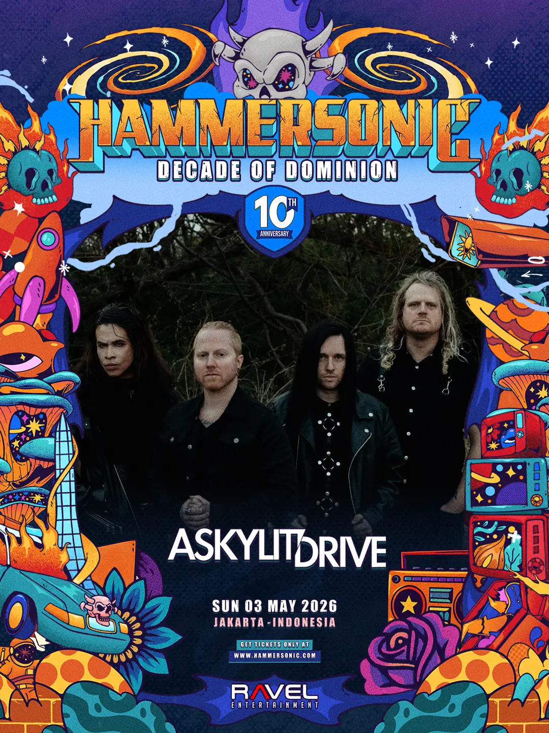 A SKYLIT DRIVE SIAP TAMPIL DI HAMMERSONIC 2026 HARI KEDUA